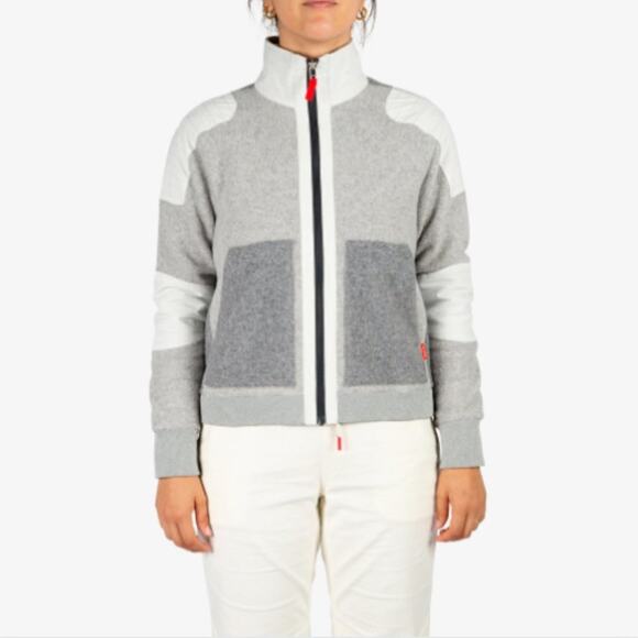 TOPO DESIGN GLOBAL FULL ZIP SWEATER WOMEN MEDIUM - Picture 1 of 15